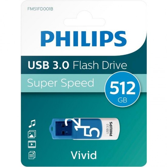 Philips USB 3.0 512GB Vivid Edition 