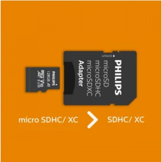 Philips Micro SDHC 128GB Class 10 UHS-I U1