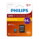 Philips Micro SDHC Card 64GB Class 10 UHS-I U3, V30 A1