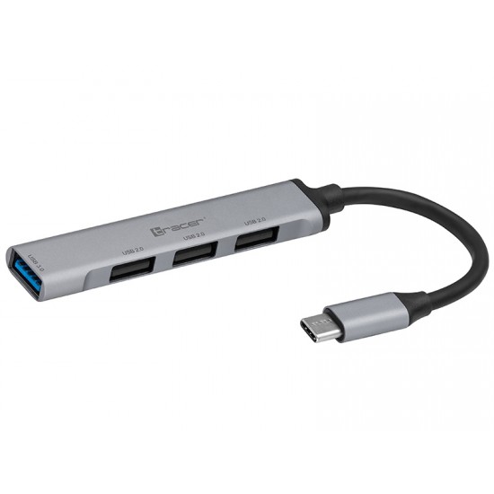 TRACER USB ХЪБ 3.0 H40 4 порта, USB-C