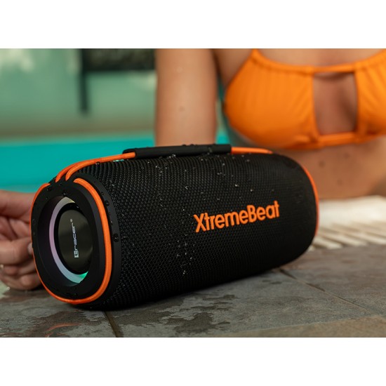 Tracer преносима тонколона XtremeBeat Pro TWS, RGB, блутут, черна