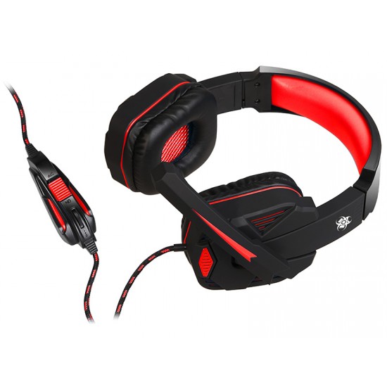 Tracer Слушалки+микрофон Xplosive Червени