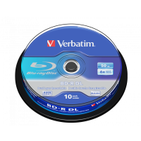Verbatim BD-R  50Gb. 6X шпиндел 10бр