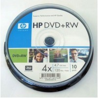 DVD+RW HP ( Hewlett Packard ) 4.7Gb./16X ( ш-л 10 )